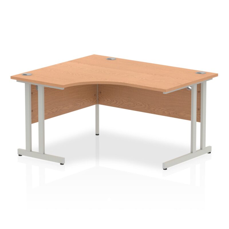Impulse 1400mm Left Crescent Desk Cantilever Leg - Image 7