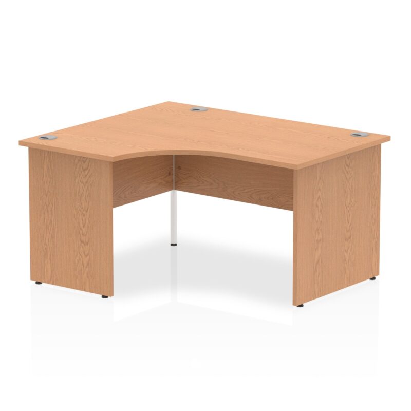 Impulse 1400mm Left Crescent Desk Panel End Leg - Image 7