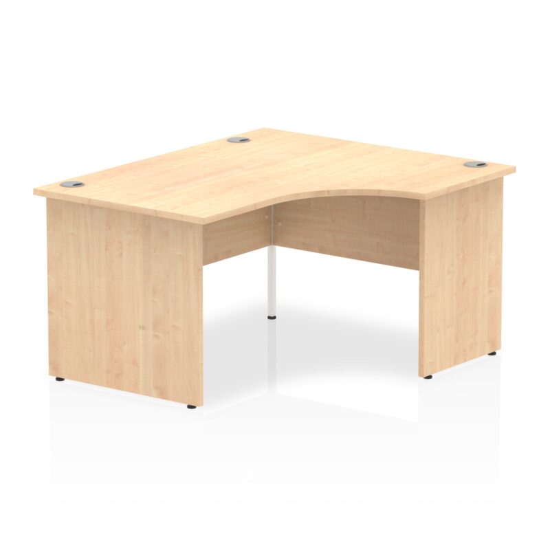 Impulse 1400mm Right Crescent Desk Panel End Leg - Image 6