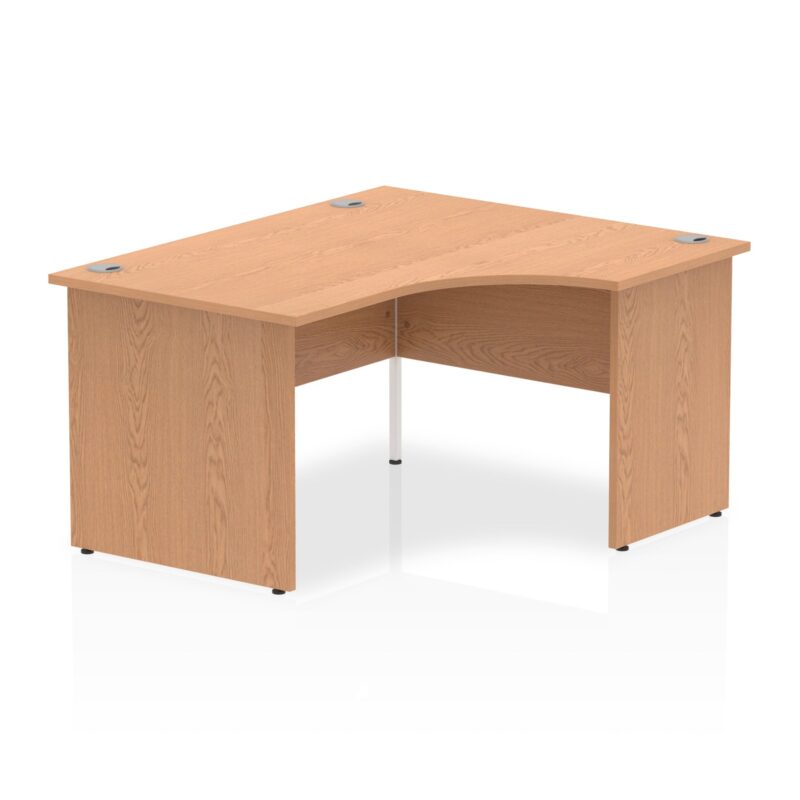 Impulse 1400mm Right Crescent Desk Panel End Leg - Image 8