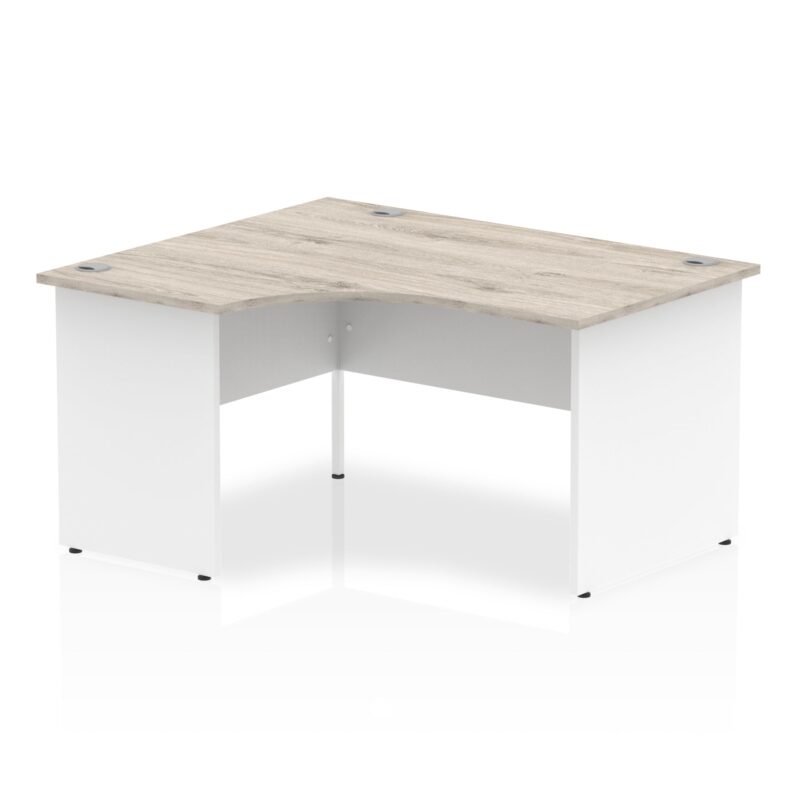 Impulse 1400mm Left Crescent Desk Panel End Leg - Image 4