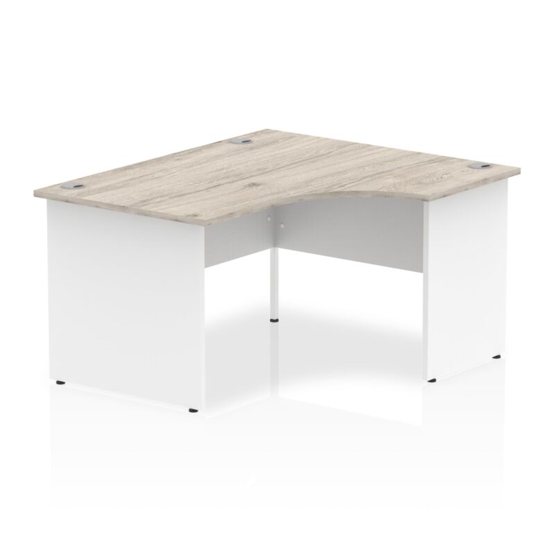 Impulse 1400mm Right Crescent Desk Panel End Leg - Image 5