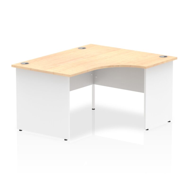 Impulse 1400mm Right Crescent Desk Panel End Leg - Image 7