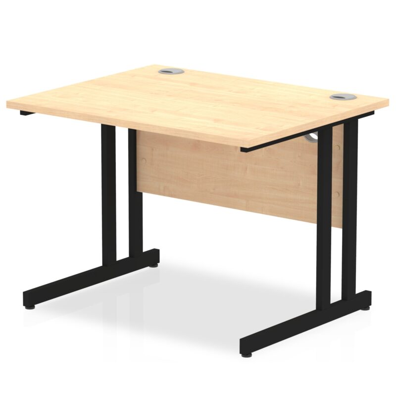 Impulse 1000mm Straight Desk Cantilever Leg - Image 7