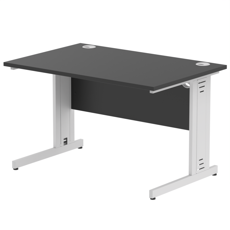 Impulse 1200mm Straight Desk Cable Managed Leg - Image 103