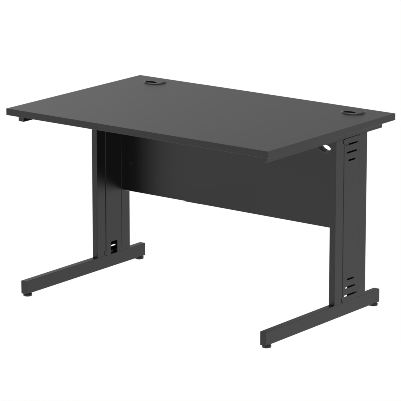 Impulse 1200mm Straight Desk Cable Managed Leg - Image 105