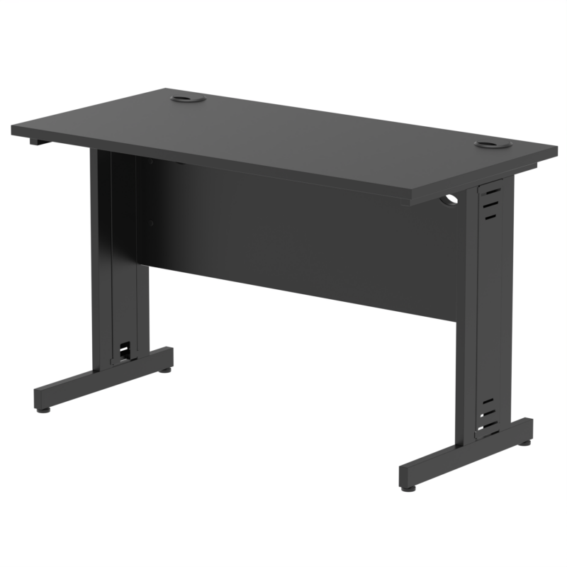 Impulse 1200mm Slimline Desk Cable Managed Leg - Image 15