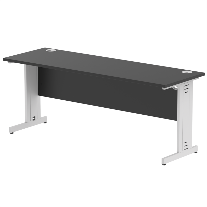Impulse 1800mm Slimline Desk Cable Managed Leg - Image 13