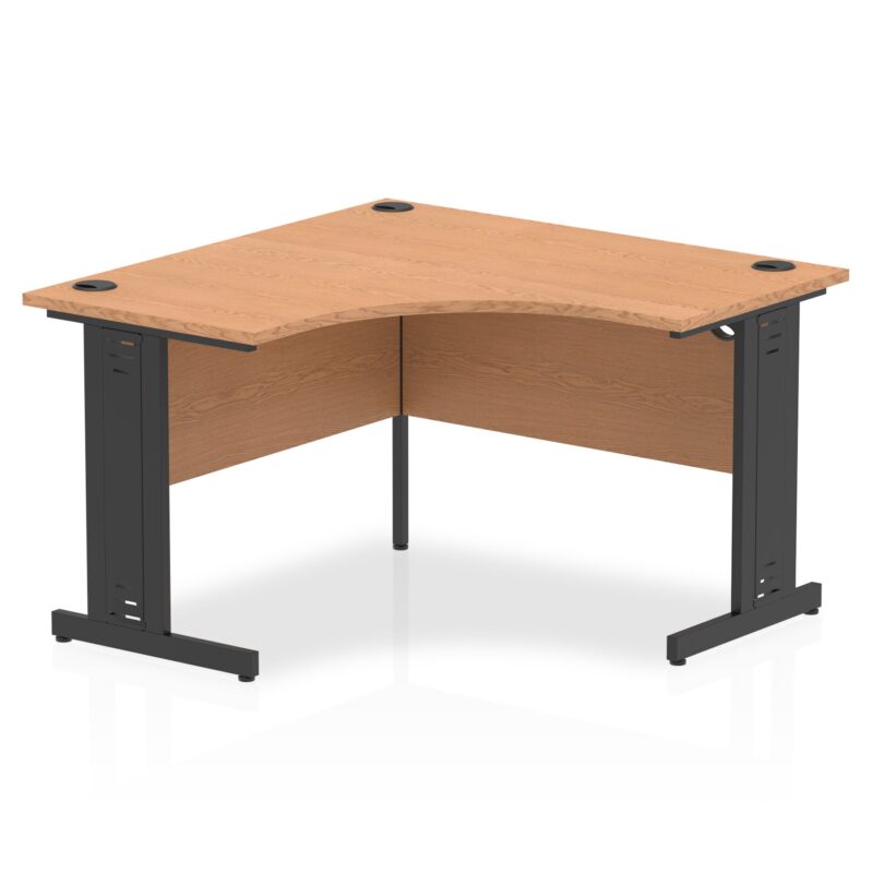 Impulse 1200mm Cable Managed Leg Corner Desk - Image 16