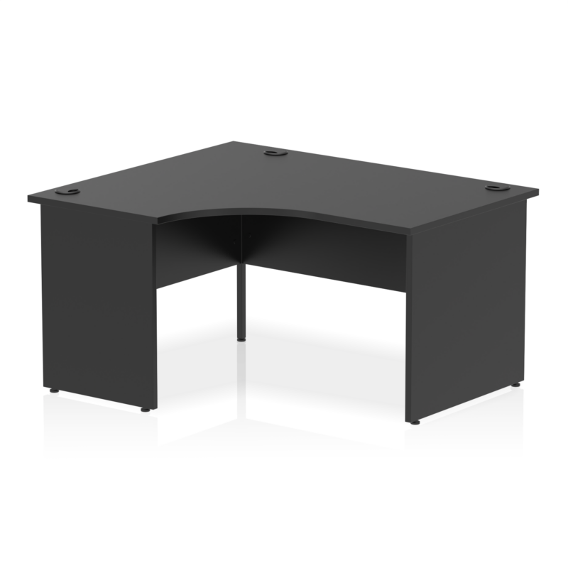 Impulse 1400mm Left Crescent Desk Panel End Leg - Image 12