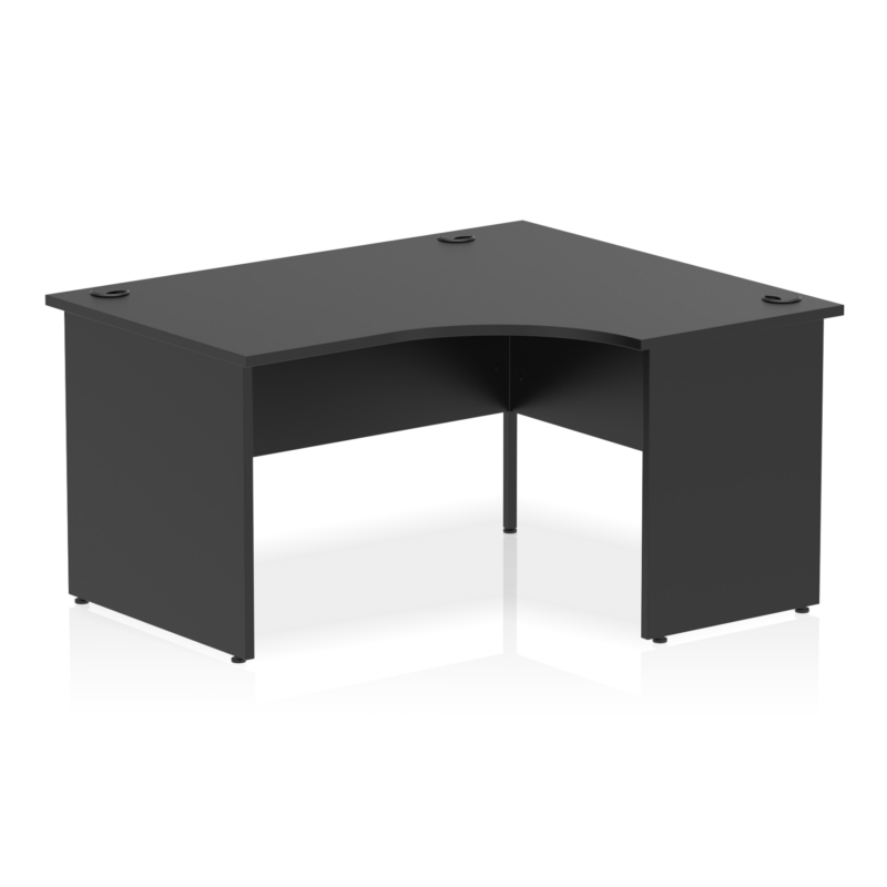 Impulse 1400mm Right Crescent Desk Panel End Leg - Image 13
