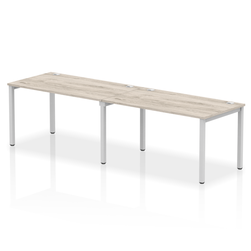 Impulse Single Row Bench Desk - 2 Person - Image 26