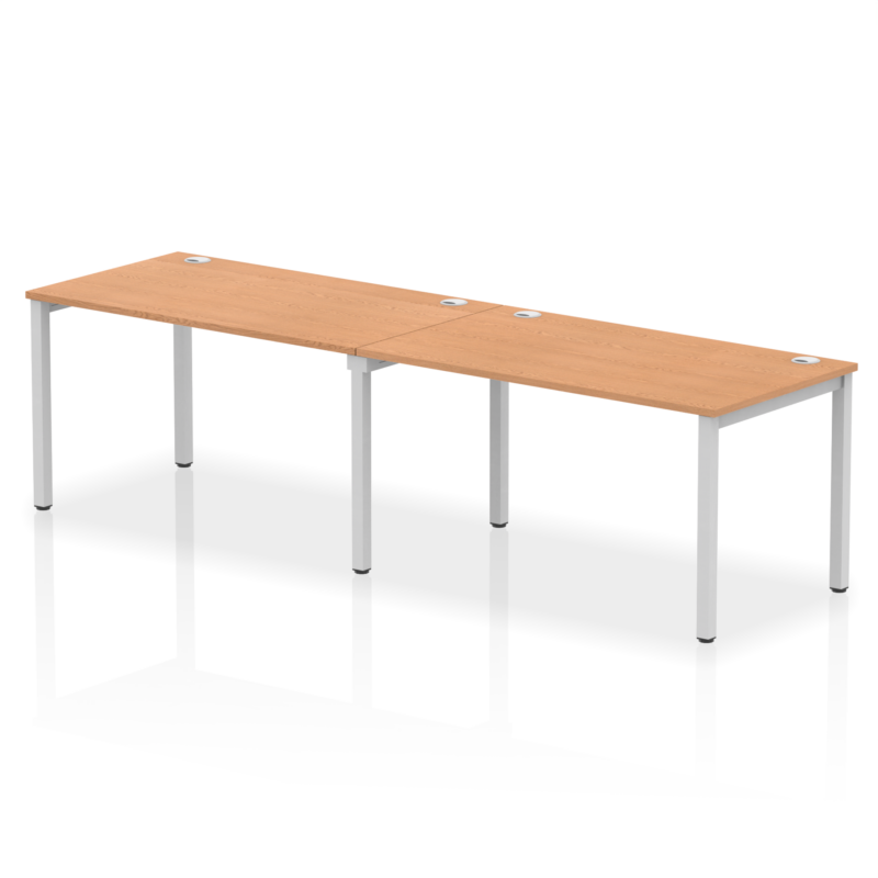 Impulse Single Row Bench Desk - 2 Person - Image 30
