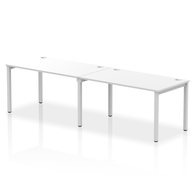 Impulse Single Row Bench Desk - 2 Person - Image 34
