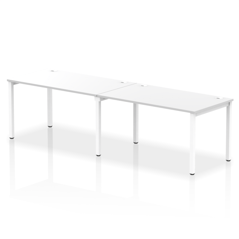 Impulse Single Row Bench Desk - 2 Person - Image 35
