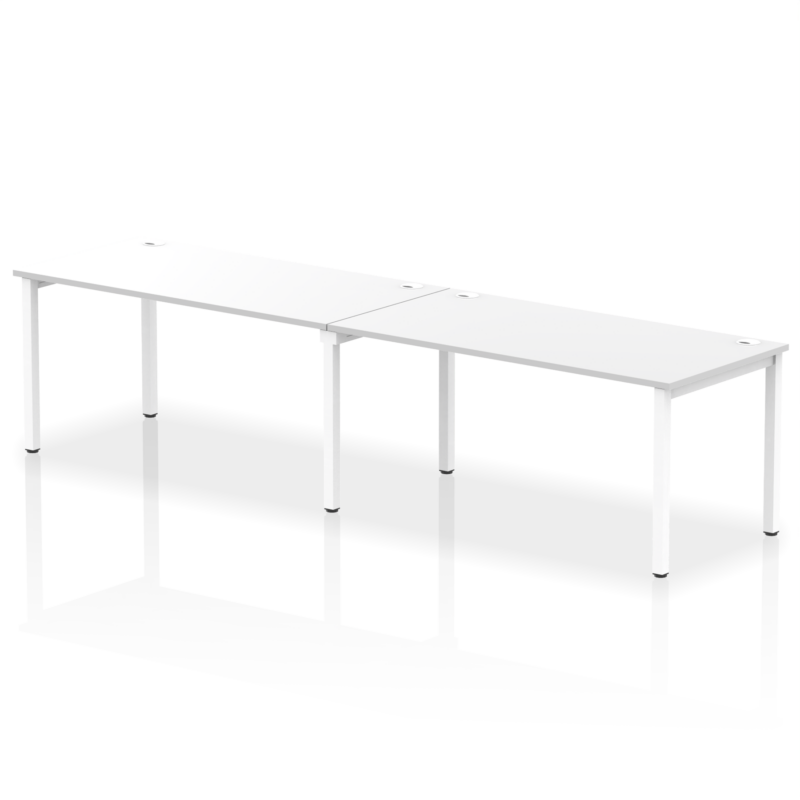 Impulse Single Row Bench Desk - 2 Person - Image 47