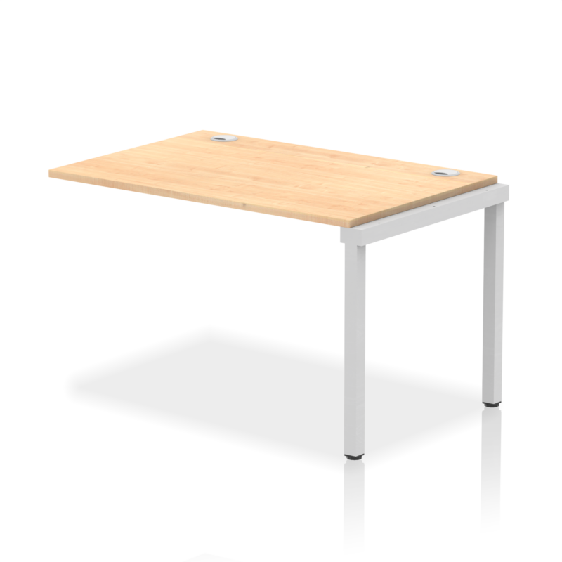 Impulse Single Row Bench Desk Extension Kit - Image 4