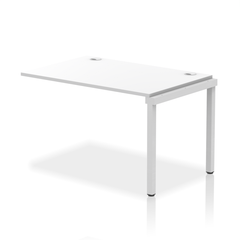 Impulse Single Row Bench Desk Extension Kit - Image 10
