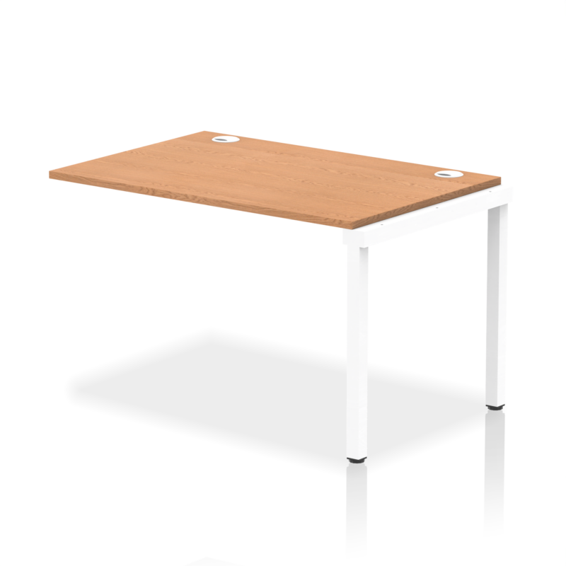 Impulse Single Row Bench Desk Extension Kit - Image 7