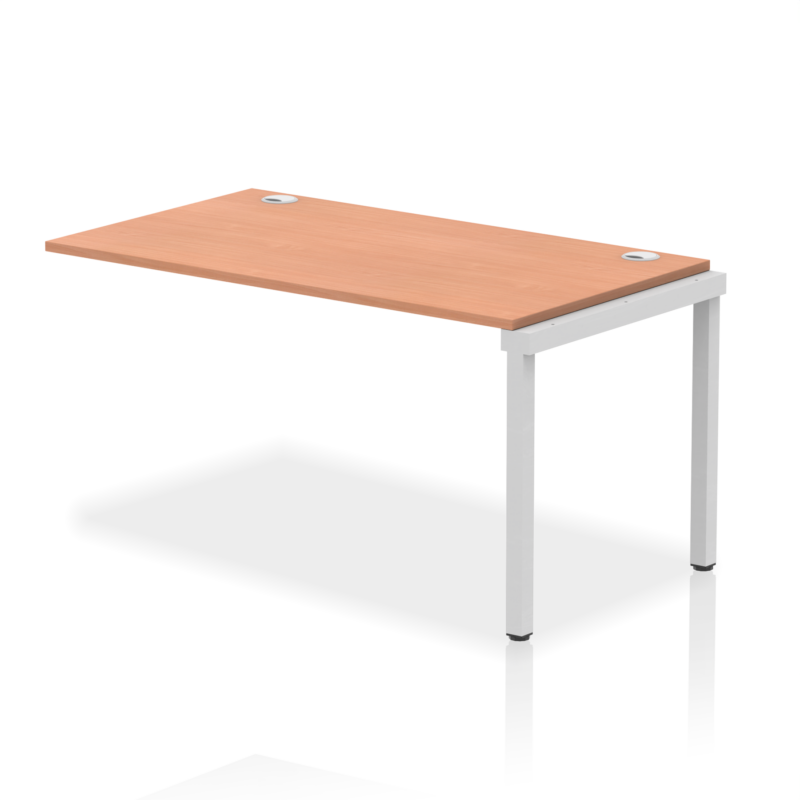 Impulse Single Row Bench Desk Extension Kit - Image 12