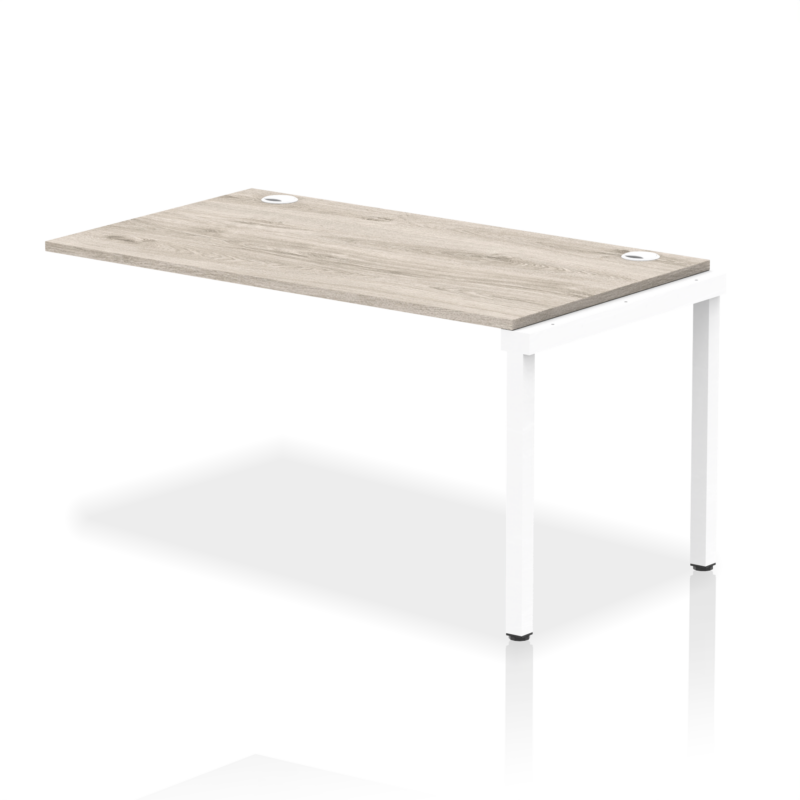 Impulse Single Row Bench Desk Extension Kit - Image 15