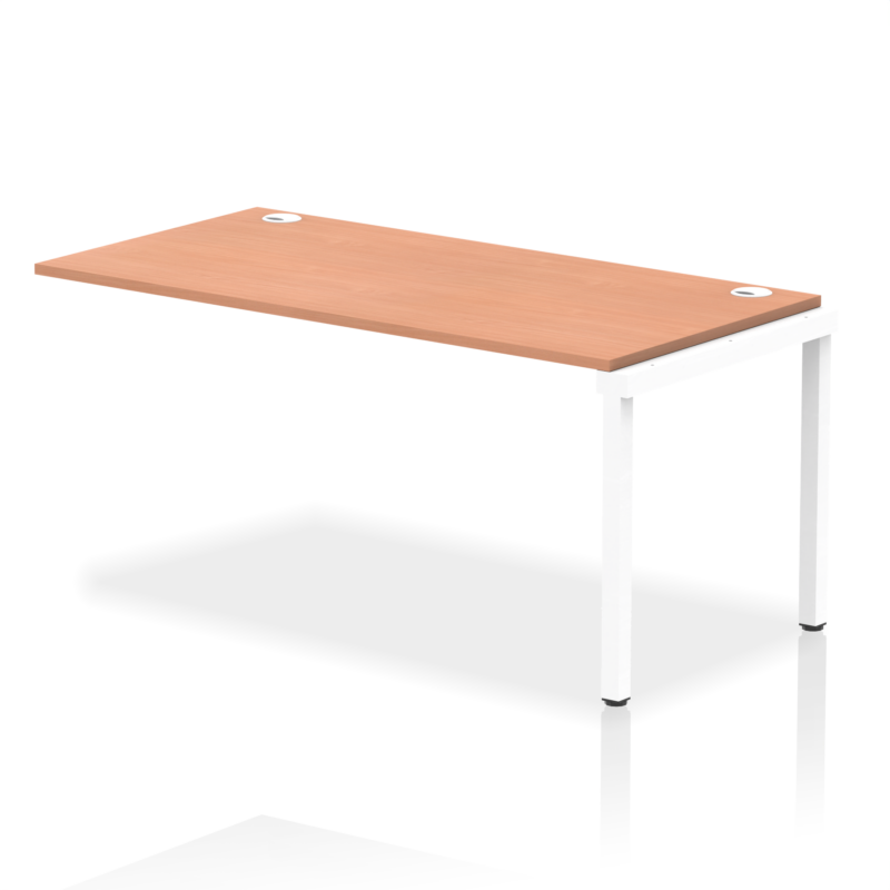 Impulse Single Row Bench Desk Extension Kit - Image 25