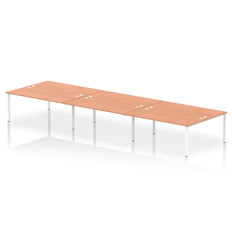 Impulse B2B Bench Desk - 6 Person - Image 37