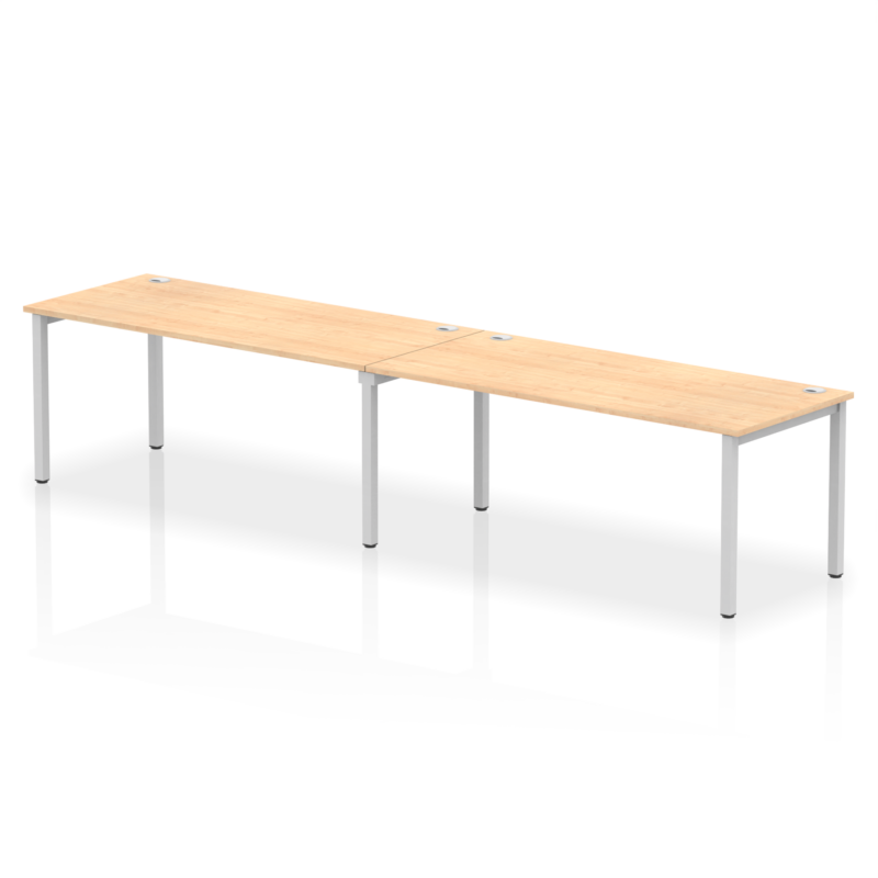 Impulse Single Row Bench Desk - 2 Person - Image 52