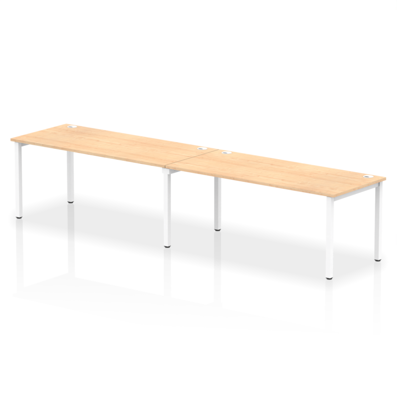 Impulse Single Row Bench Desk - 2 Person - Image 53