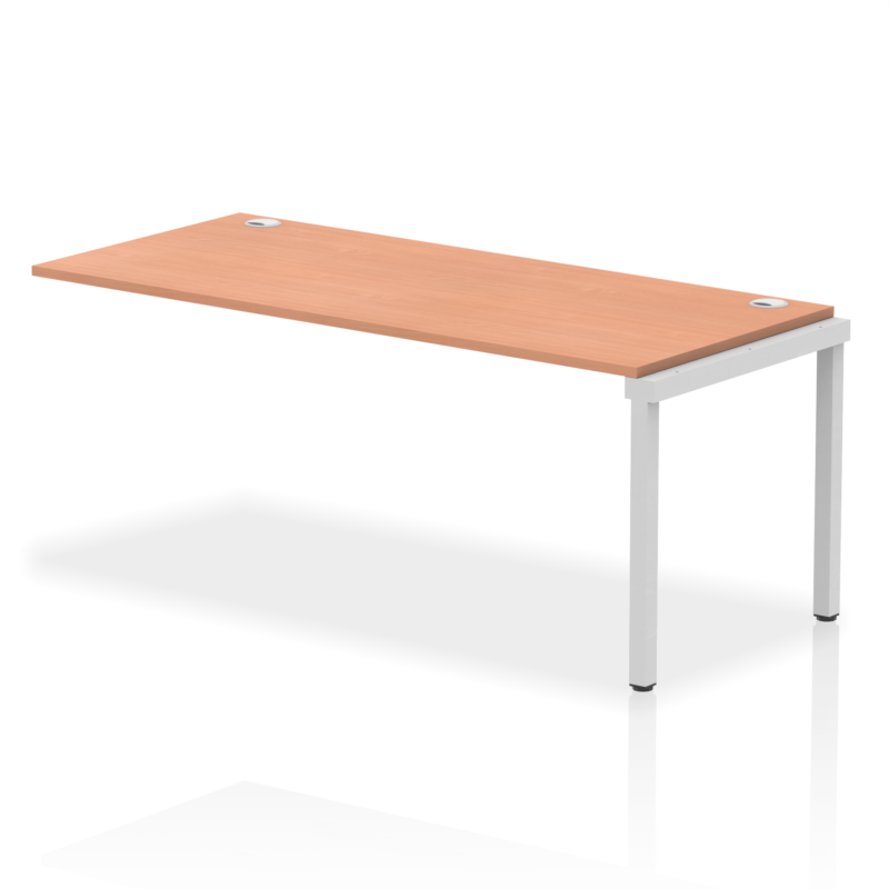 Impulse Single Row Bench Desk Extension Kit - Image 36