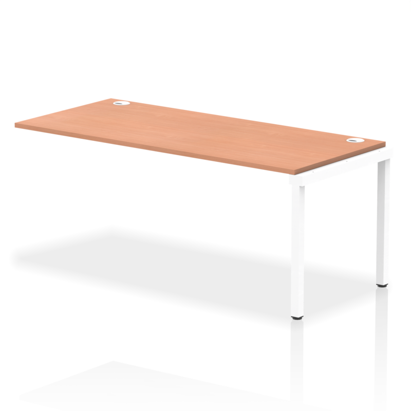 Impulse Single Row Bench Desk Extension Kit - Image 37