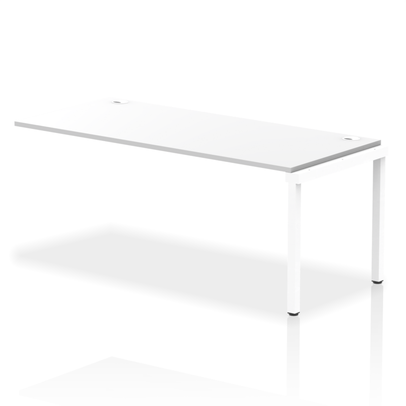 Impulse Single Row Bench Desk Extension Kit - Image 47