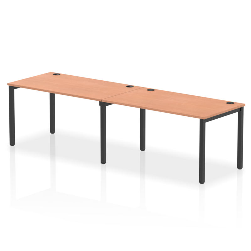 Impulse Single Row Bench Desk - 2 Person - Image 69