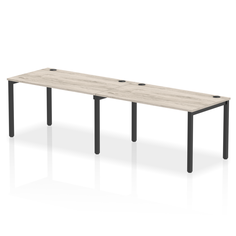 Impulse Single Row Bench Desk - 2 Person - Image 73
