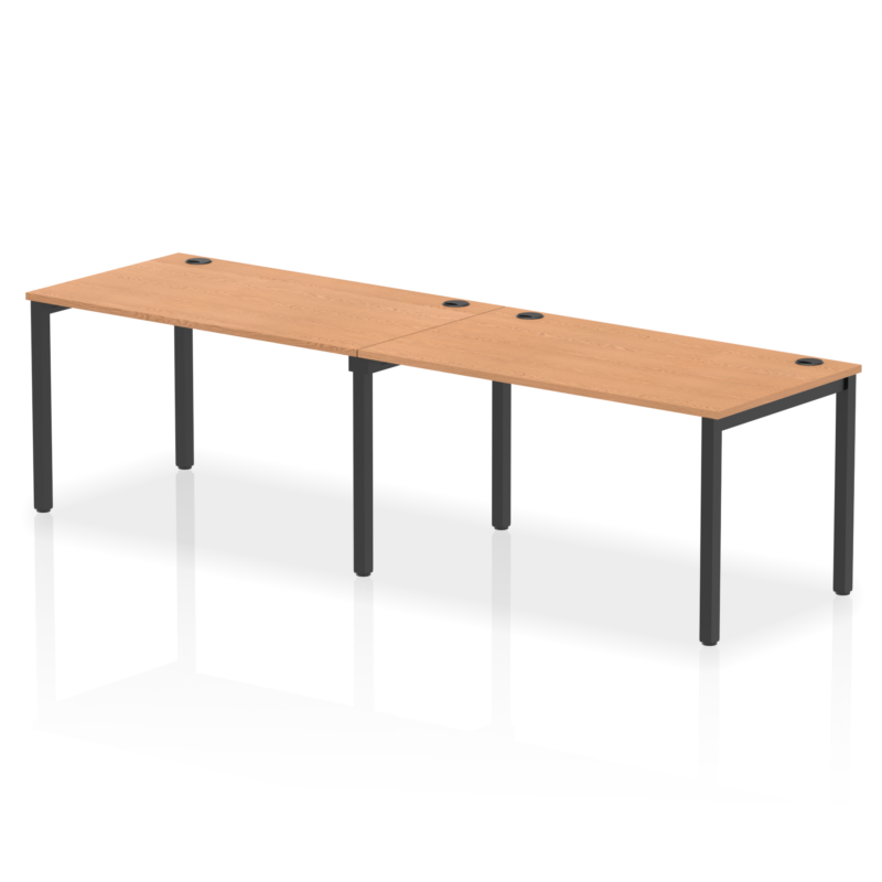 Impulse Single Row Bench Desk - 2 Person - Image 75