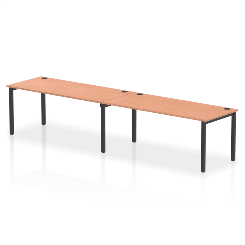 Impulse Single Row Bench Desk - 2 Person - Image 87