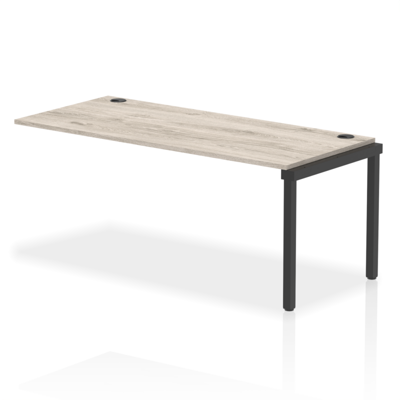 Impulse Single Row Bench Desk Extension Kit - Image 80