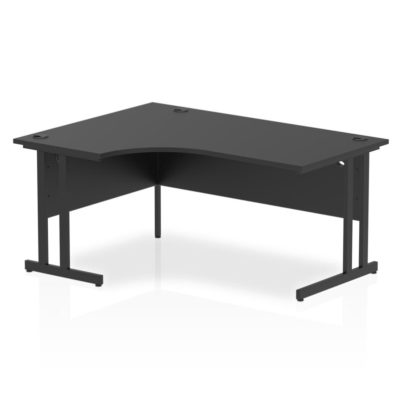 Impulse 1600mm Left Crescent Desk Cantilever Leg - Image 19