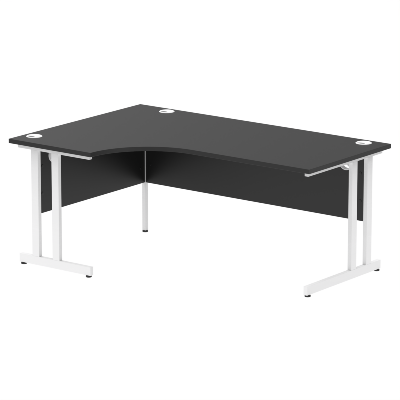 Impulse 1800mm Left Crescent Desk Cantilever Leg - Image 24