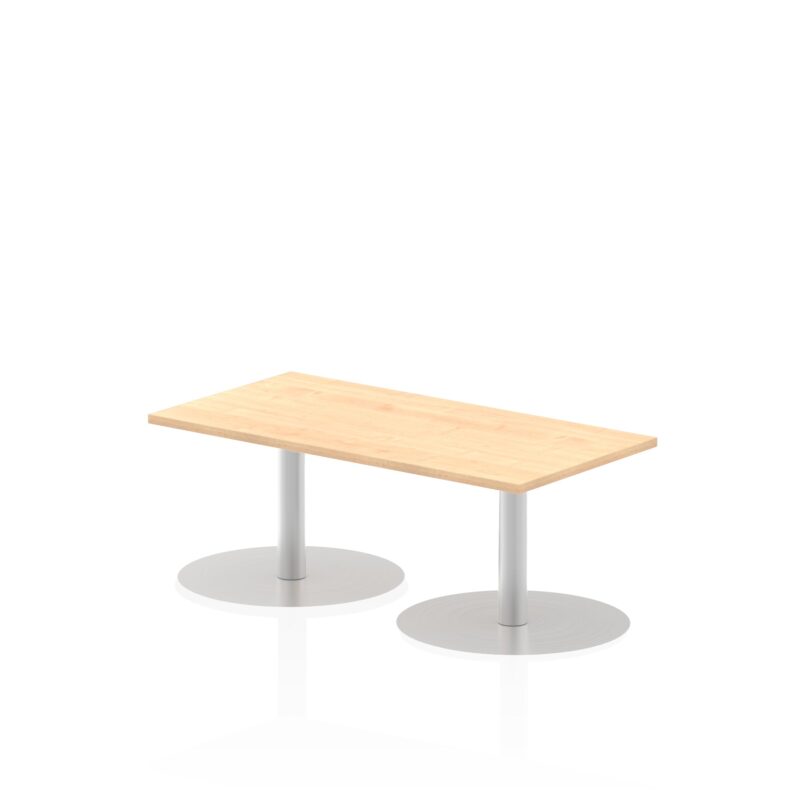 Italia Slimline Rectangular Poseur Table - Image 8