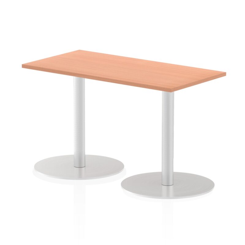 Italia Slimline Rectangular Poseur Table - Image 3