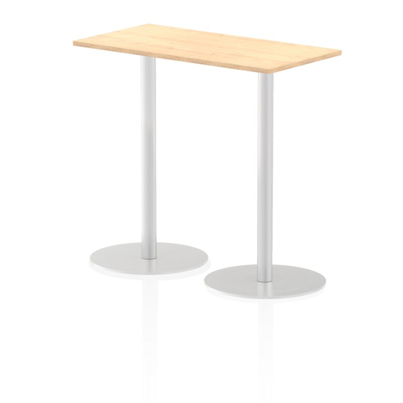 Italia Slimline Rectangular Poseur Table - Image 7