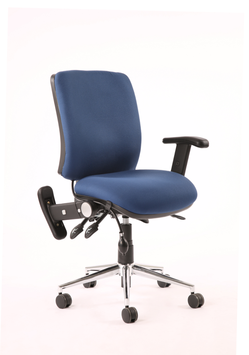Chiro Medium Back Task Operator Office Chair - Image 22