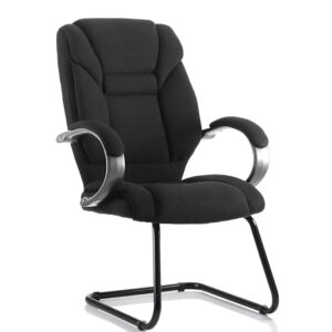 Galloway High Back Cantilever Visitor Chair with Arms