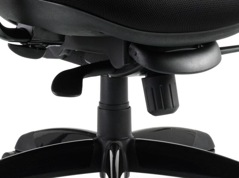 Stealth Shadow High Mesh Back Ergonomic Posture Chair with Arms - Image 20