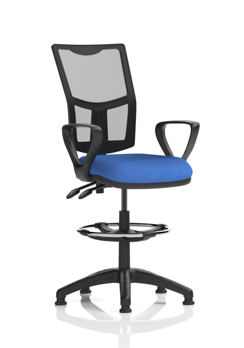 Eclipse Plus II Medium Mesh Back Task Operator Office Chair - Image 44