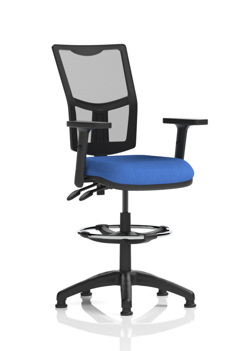 Eclipse Plus II Medium Mesh Back Task Operator Office Chair - Image 40
