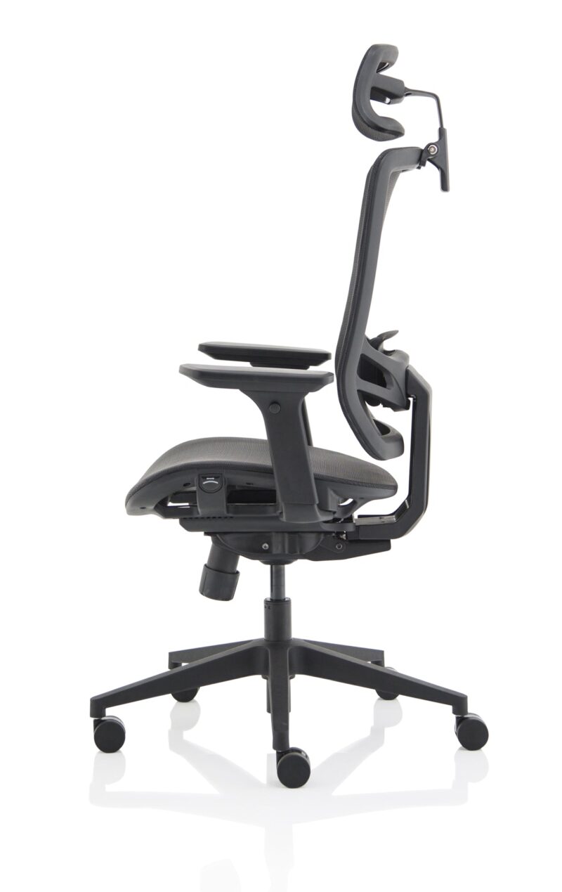 Ergo Twist High Mesh Back Task Operator Office Chair with Arms - Image 29