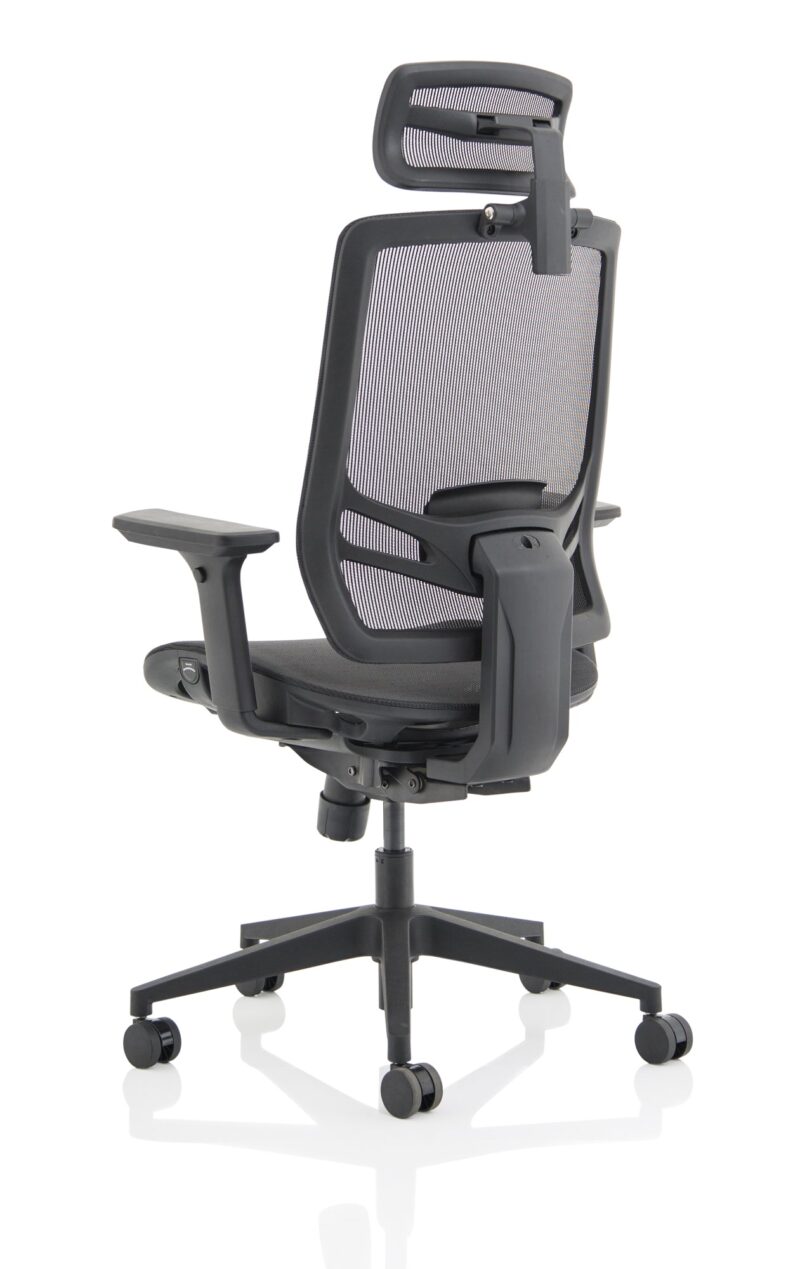 Ergo Twist High Mesh Back Task Operator Office Chair with Arms - Image 30