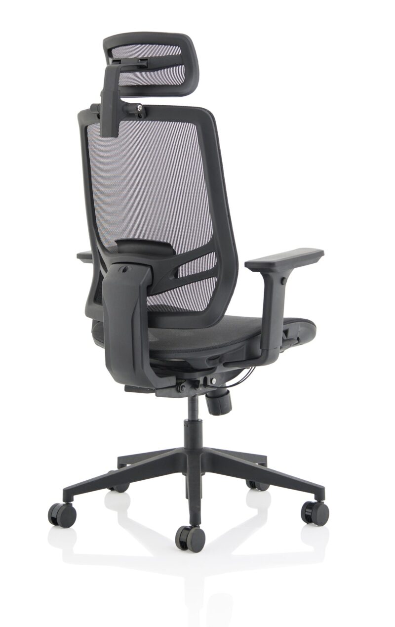 Ergo Twist High Mesh Back Task Operator Office Chair with Arms - Image 32